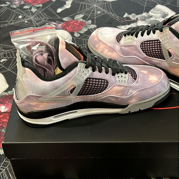 DS 2022 NIKE AIR JORDAN 4 IV RETRO SE ZEN MASTER SNEAKERS SHOES SZ MENS 8.5 NIB - Picture 6 of 11